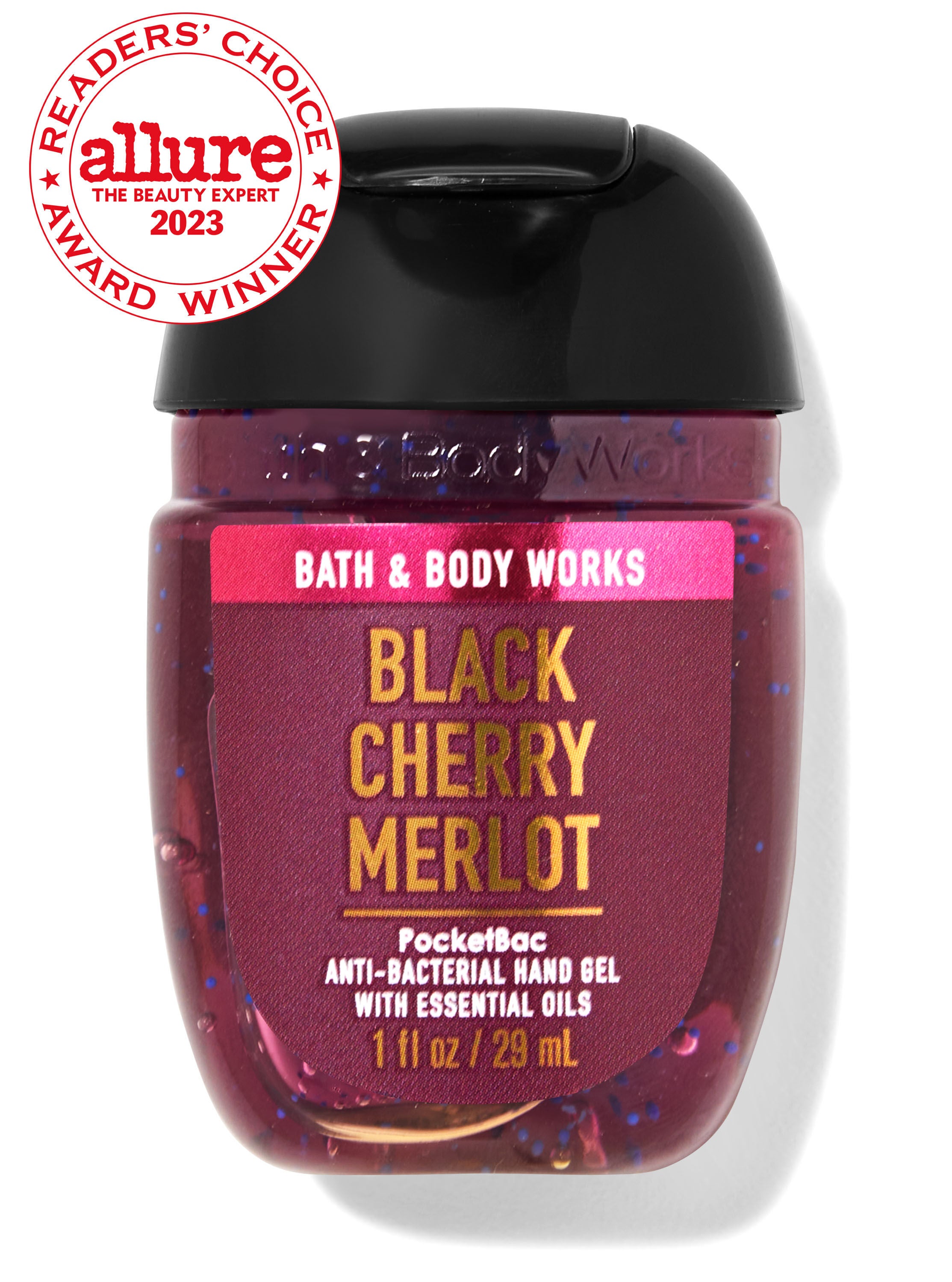Black Cherry Merlot PocketBac Hand Sanitizer Bath Body Works