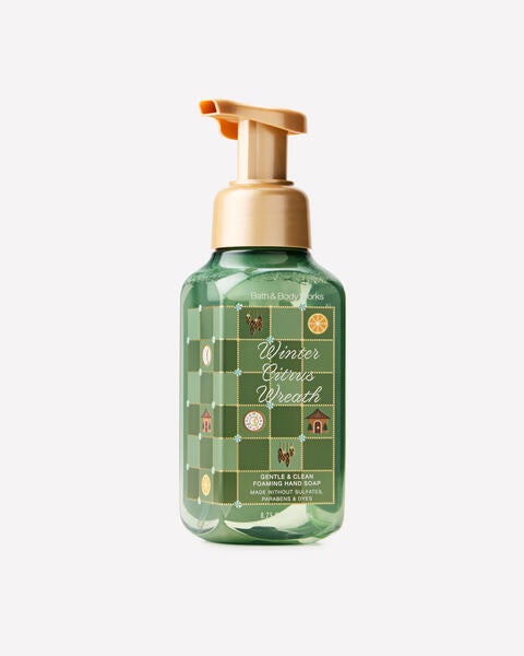 Winter Citrus Wreath Gentle & Clean Foaming Hand Soap