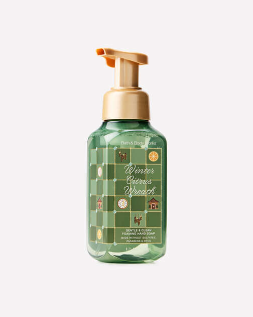 Winter Citrus Wreath Gentle & Clean Foaming Hand Soap