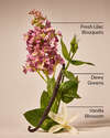Pink Lilac & Vanilla 3-Wick Candle