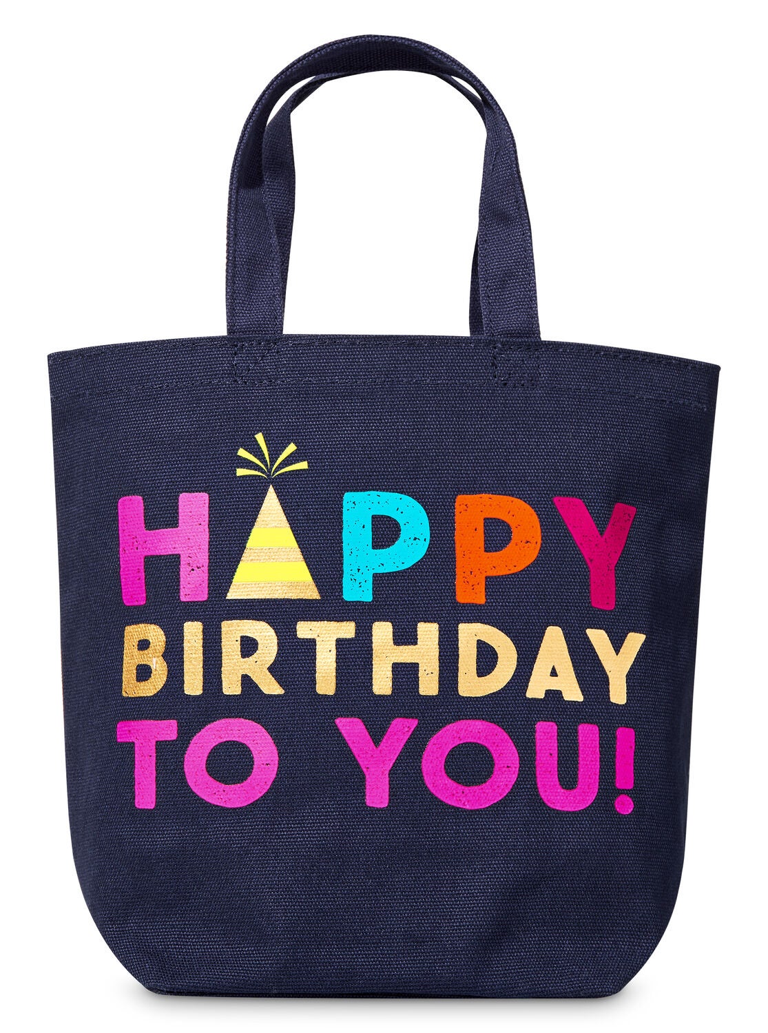 Blue Birthday Canvas Gift Bag - Bath And Body Works