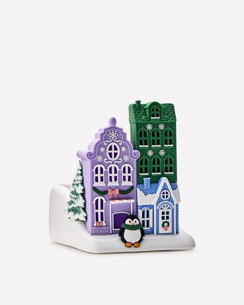 Light- Up Holiday Villiage Soap Holder