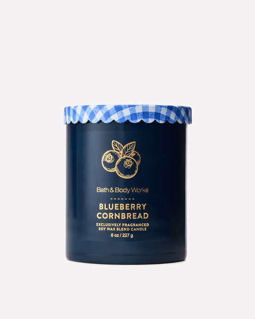 Blueberry Cornbread Single Wick Candle