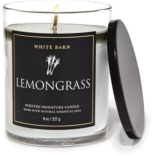 Lemongrass Signature Single Wick Candle