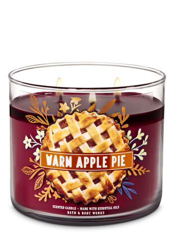 Warm Apple Pie 3-wick candle
