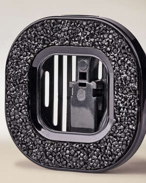 Black Glitter Car Fragrance Holder