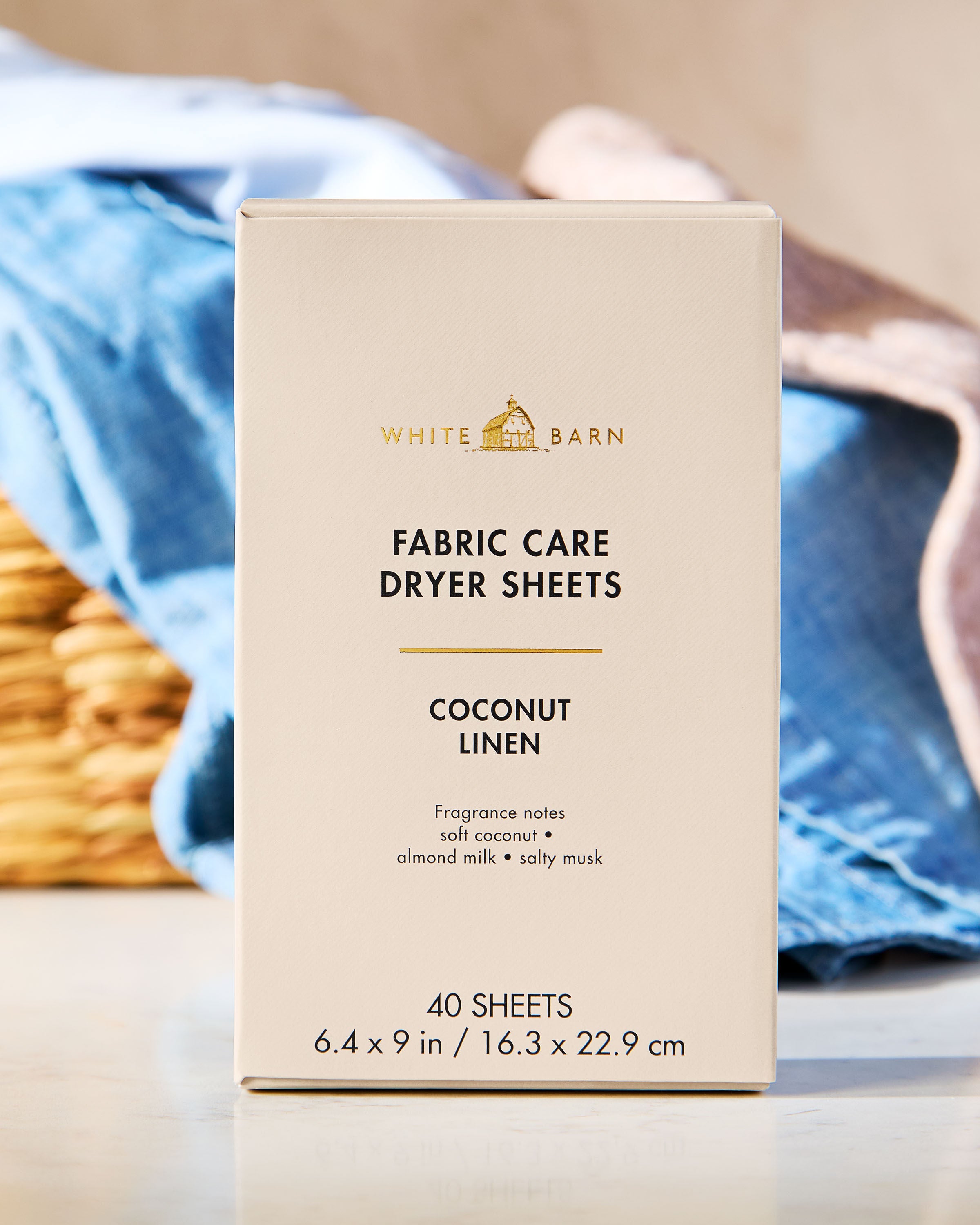 Coconut Linen Laundry Dryer Sheets | Bath & Body Works