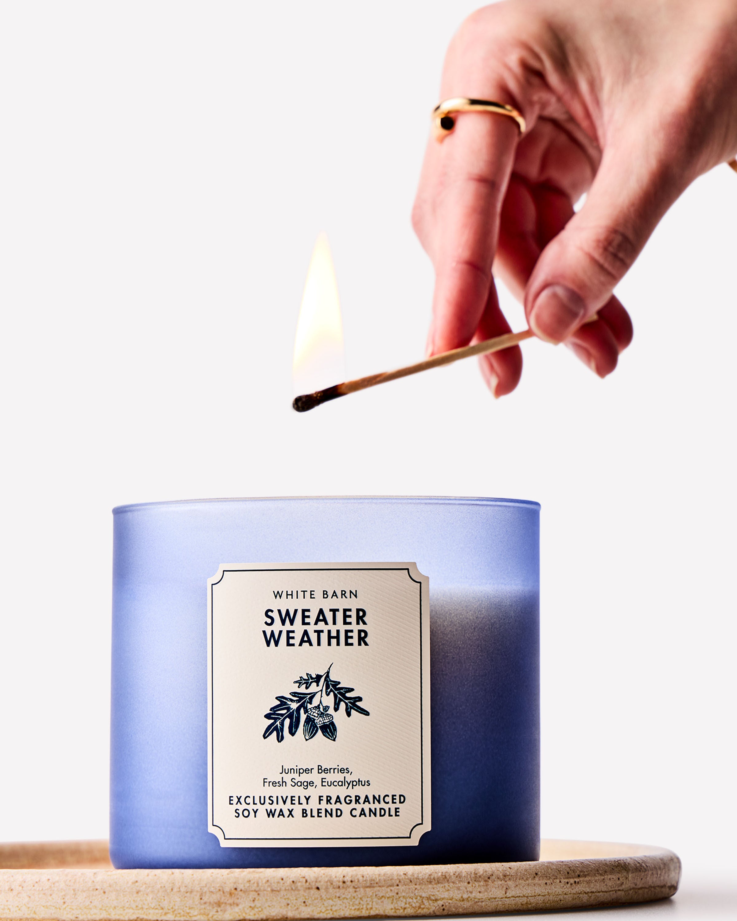 Bath & Body Works Sweater Weather Candle - Thumbnail 5