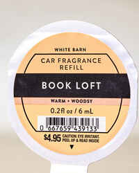 Book Loft Car Fragrance Refill