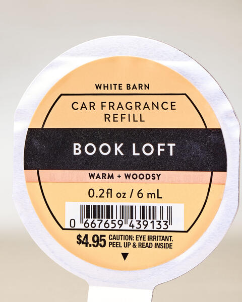 Book Loft Car Fragrance Refill