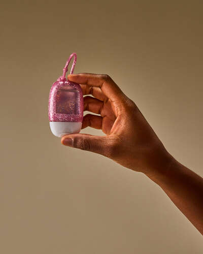 Pink Glitter PocketBac Holder