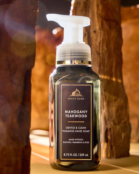 Mahogany Teakwood Gentle & Clean Foaming Hand Soap