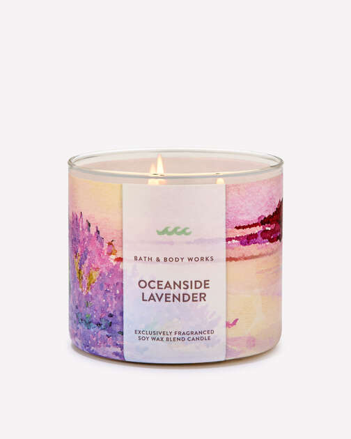 Oceanside Lavender 3-Wick Candle