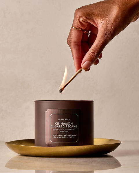 Cinnamon Sugared Pecans 3-Wick Candle