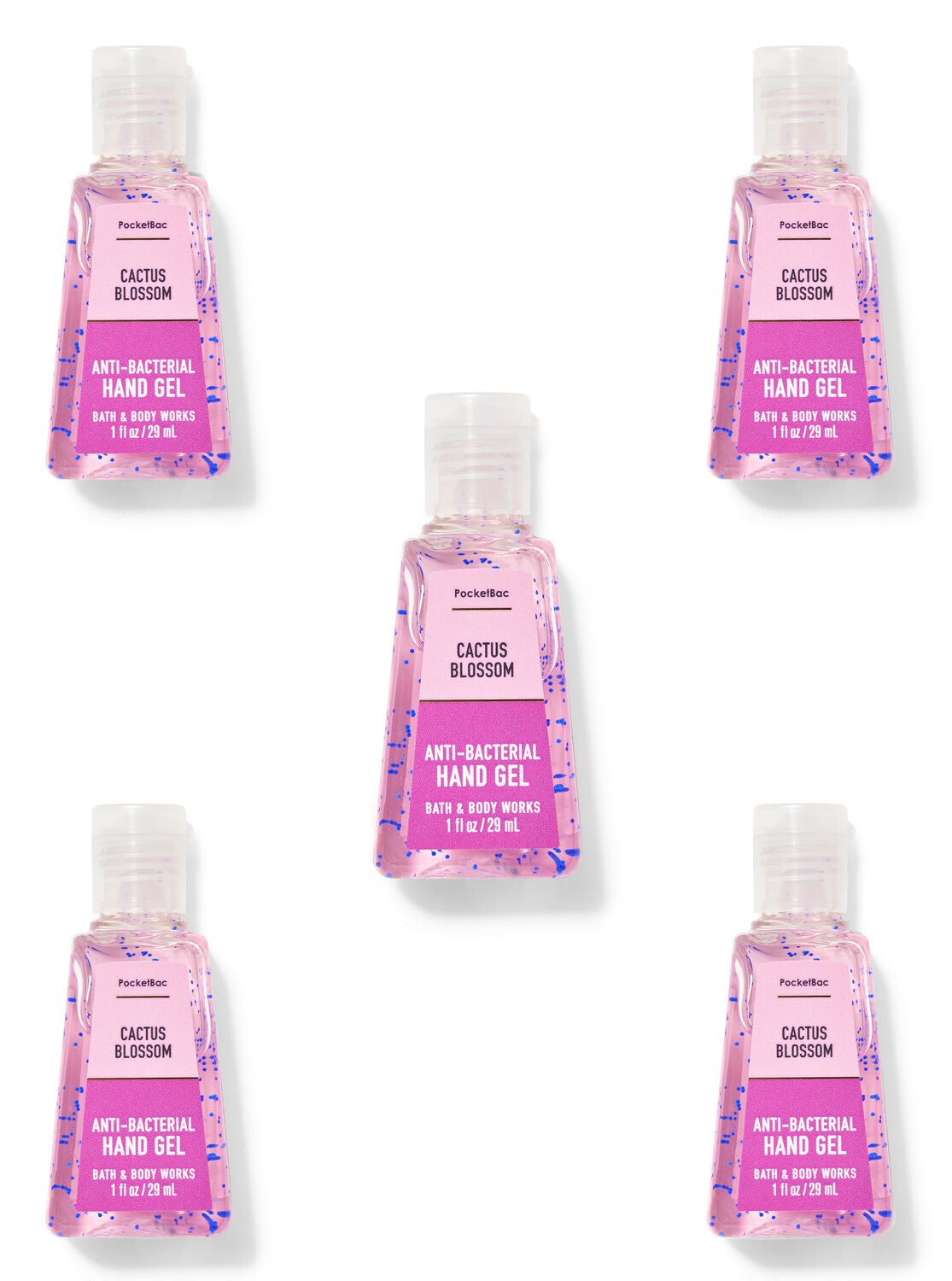 Cactus Blossom Pocketbac Hand Sanitizer 5 Pack Bath Body Works