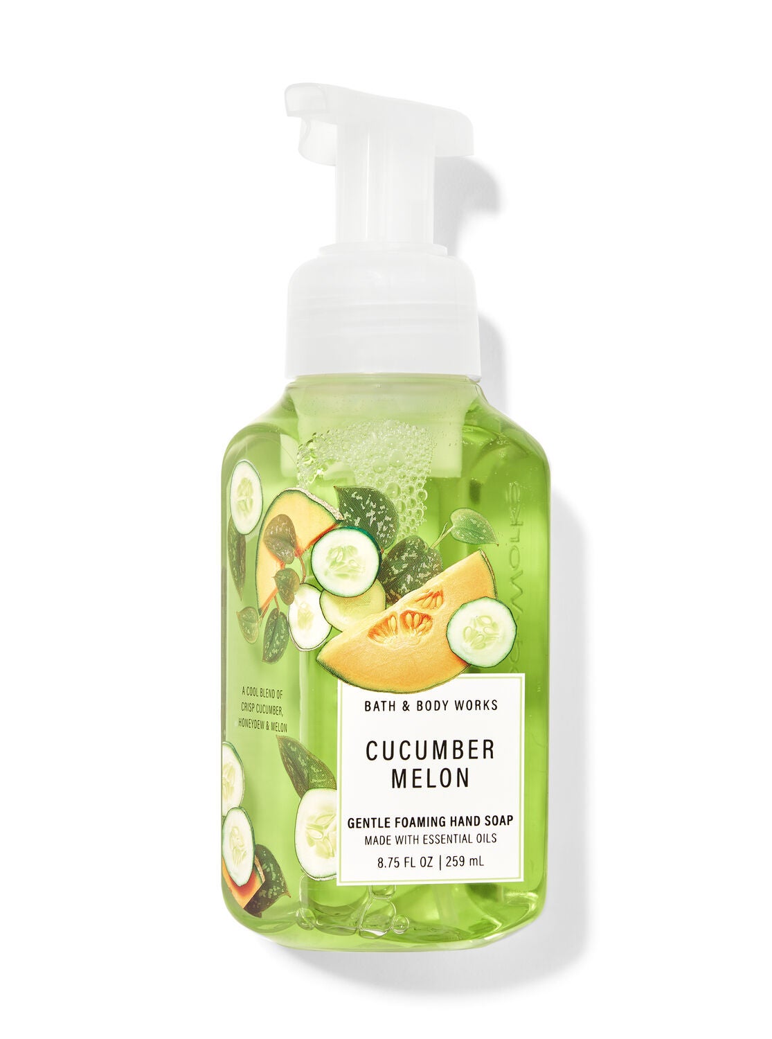 Cucumber Melon Gentle Foaming Hand Soap Bath Body Works
