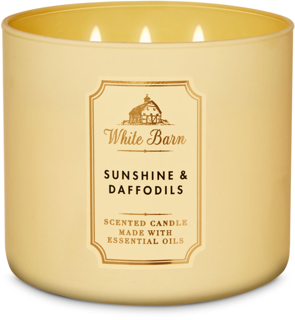 3 Wick Scented Candles Bath Body Works