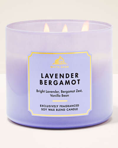 Lavender Bergamot 3-Wick Candle