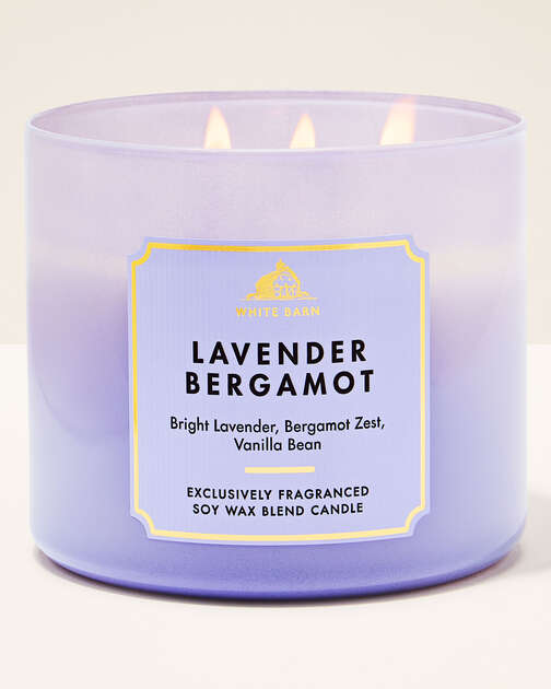 Lavender Bergamot 3-Wick Candle