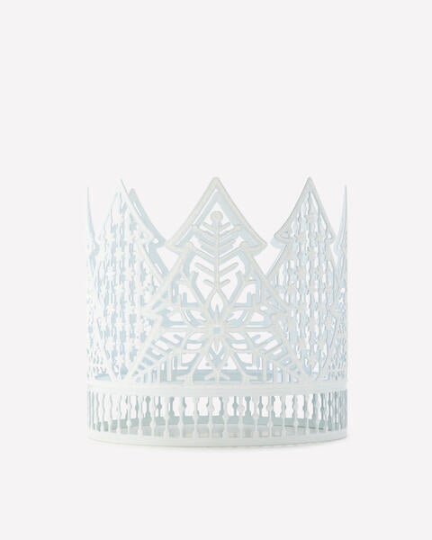 Snowy Forest 3-Wick Candle Holder
