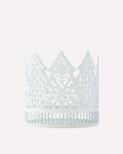 Snowy Forest 3-Wick Candle Holder