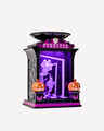 Light-up Glow-in-the-Dark Funhouse Pedestal 3-Wick Candle Holder