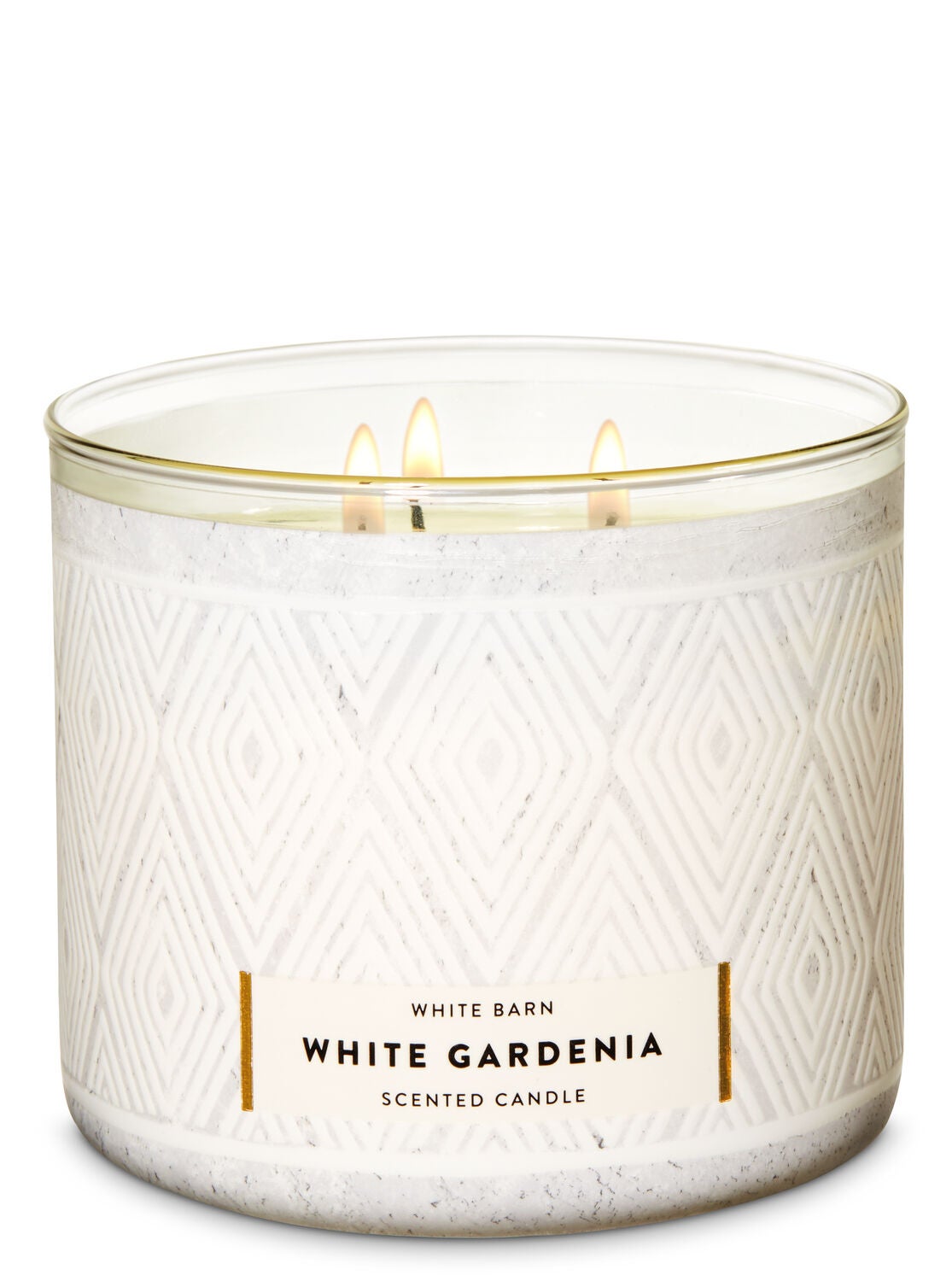 White Gardenia 3-Wick Candle - Bath And Body Works