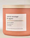 Sweet Orange & Agave 3-Wick Candle