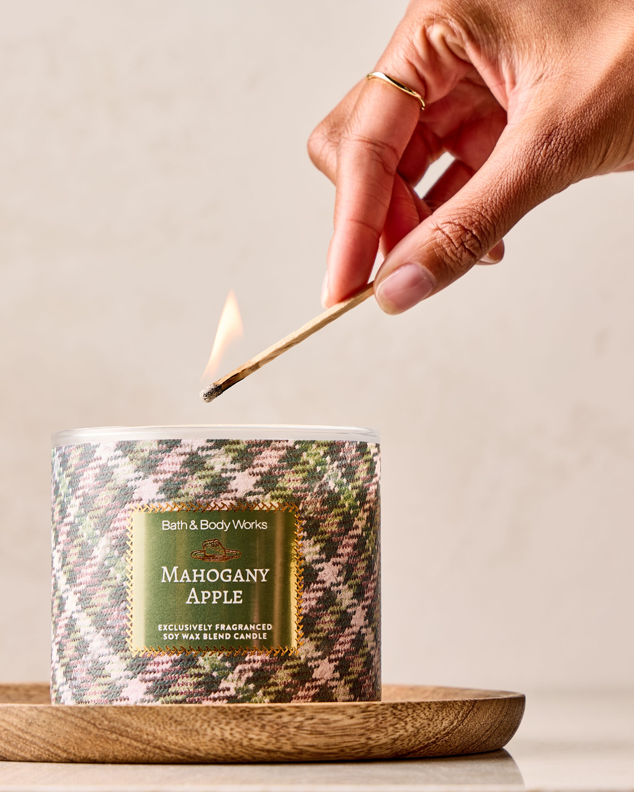 Mahogany Apple 3-Wick Candle | Bath & Body Works