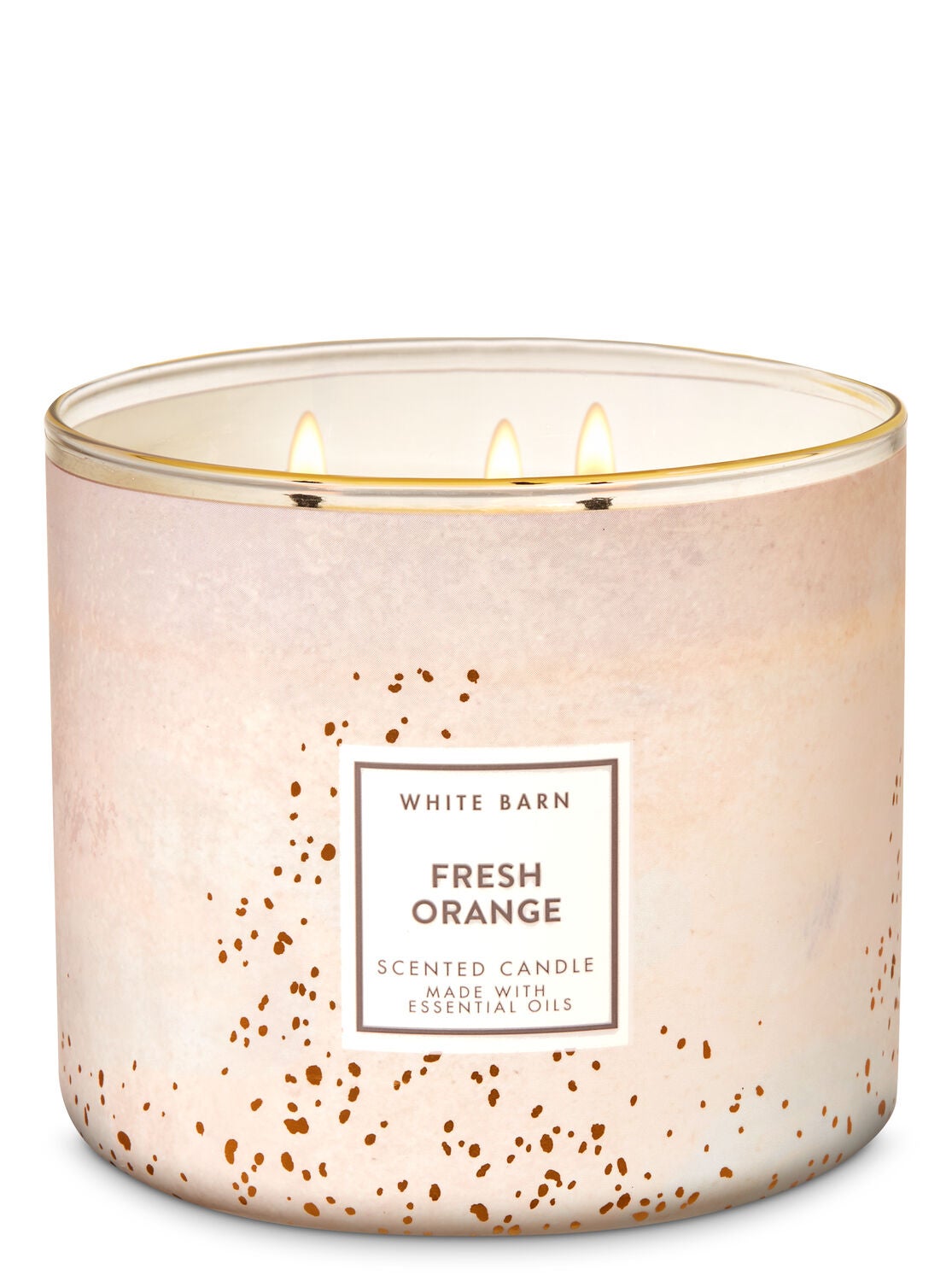 Fresh Orange 3-Wick Candle - Bath And Body Works