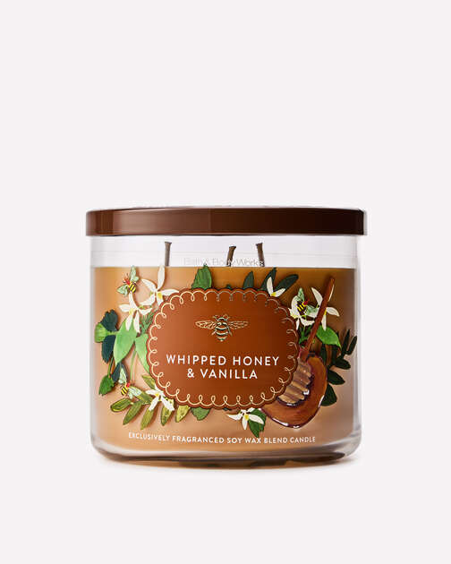 Whipped Honey & Vanilla 3-Wick Candle