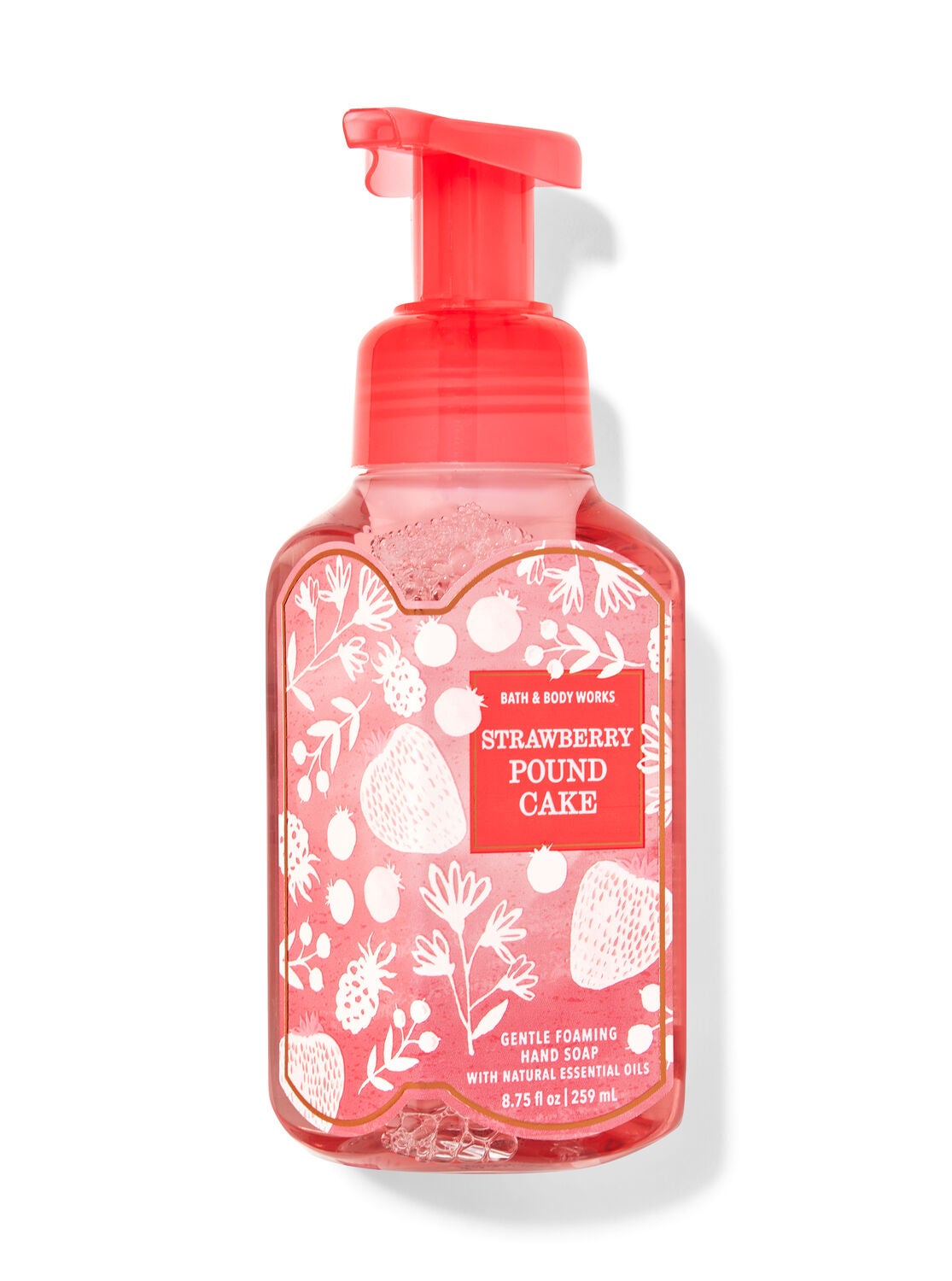 Strawberry Pound Cake Gentle Foaming Hand Soap