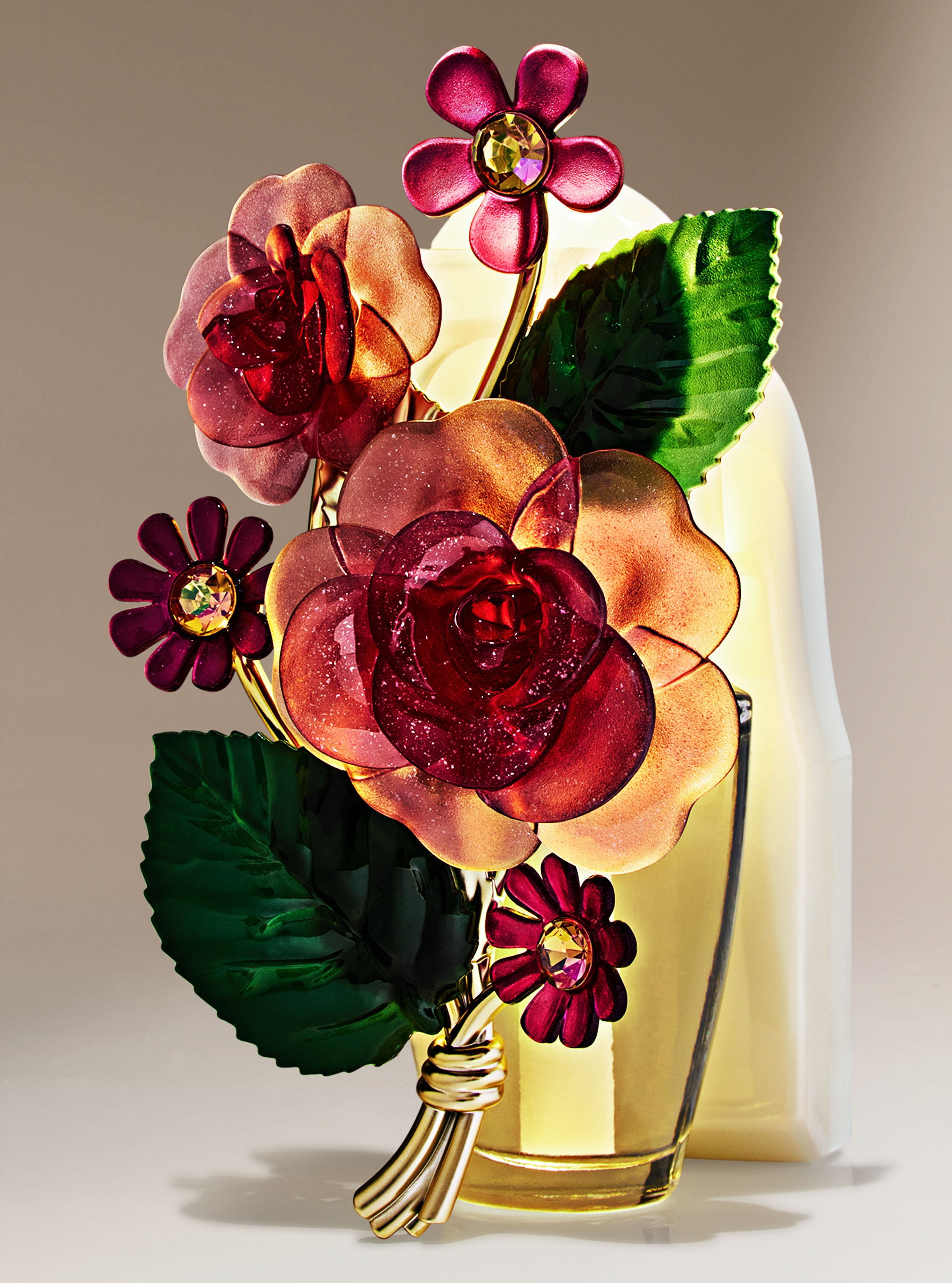Flower Adjustable Wallflowers Scent Control™ Nightlight Fragrance Plug