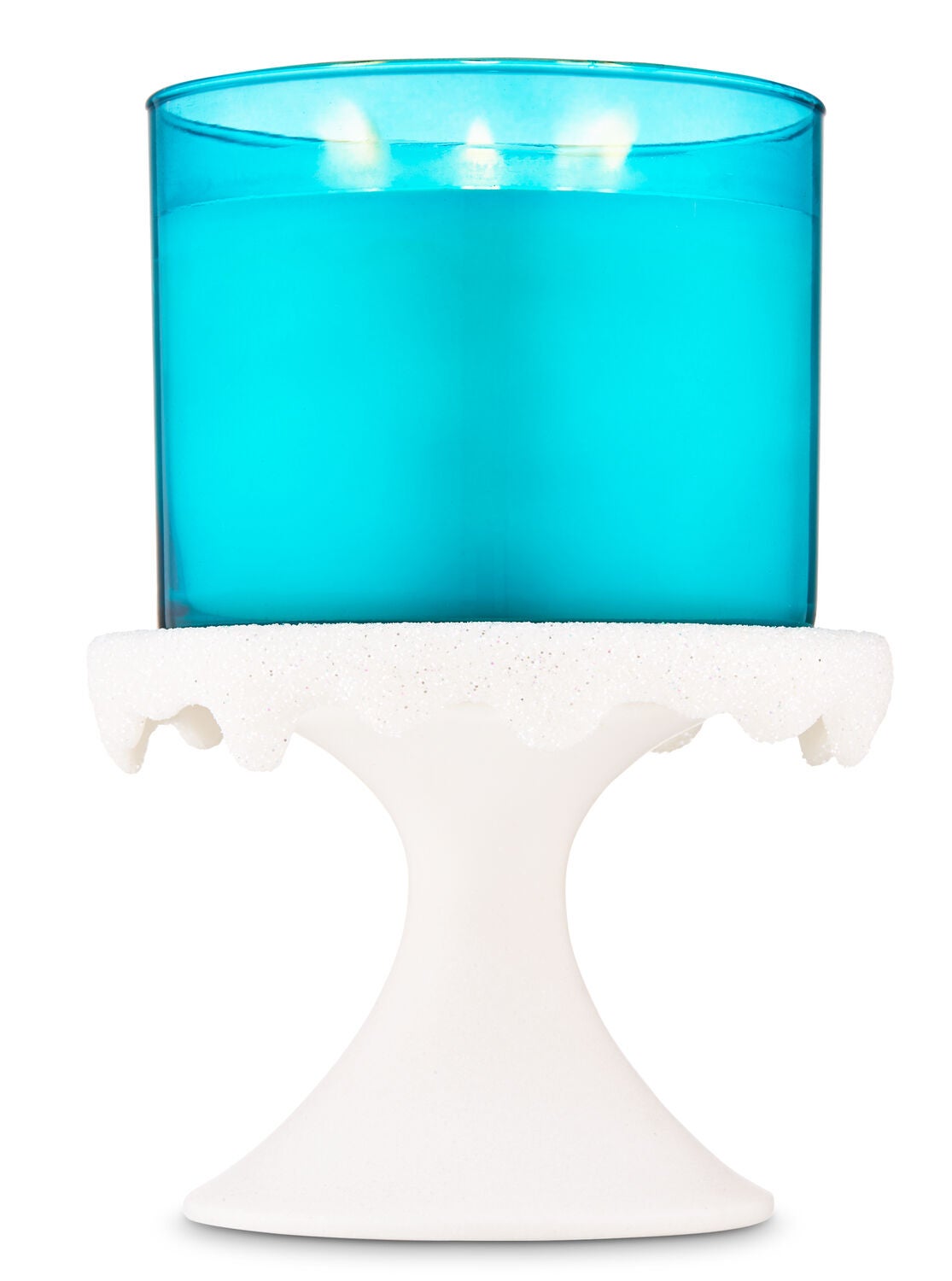Snow Melt Pedestal 3-Wick Candle Holder - Bath And Body Works