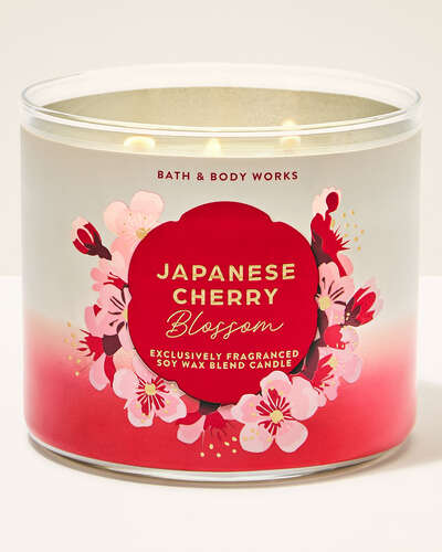 Japanese Cherry Blossom 3-Wick Candle