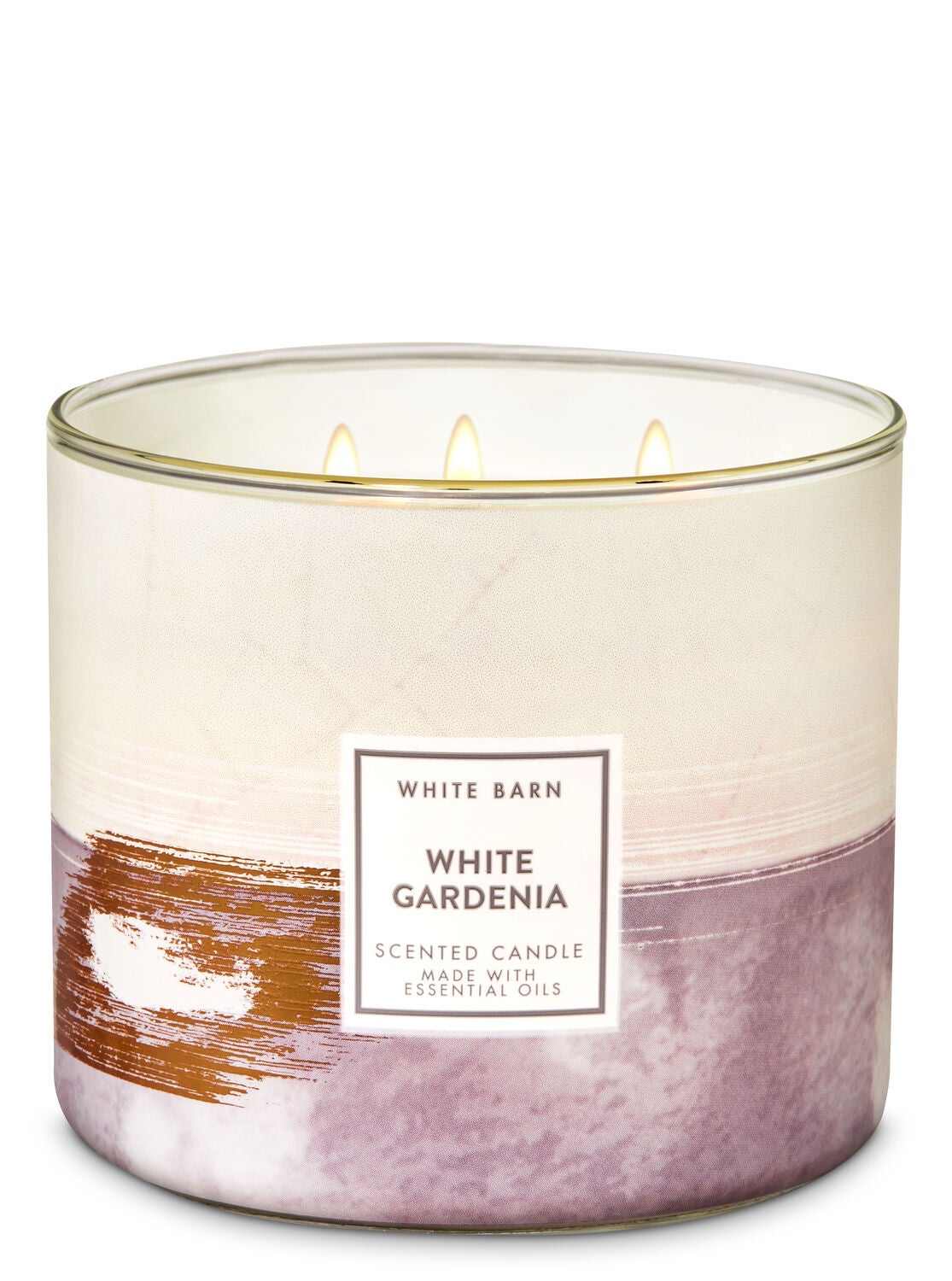 White Gardenia 3-Wick Candle - Bath And Body Works