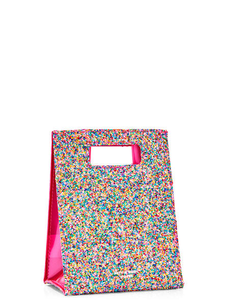 Rainbow Glitter Mini Gift Bag