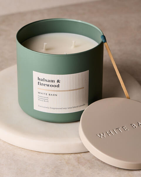 Balsam & Firewood 3-Wick Candle