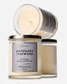 Mahogany Teakwood Single Wick Candle