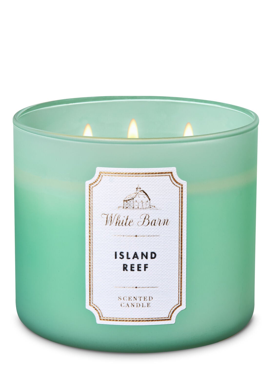 White Barn Island Reef 3-Wick Candle - Bath And Body Works