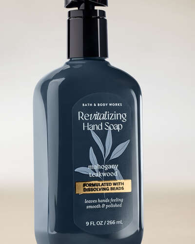 Mahogany Teakwood Revitalizing Gel Hand Soap