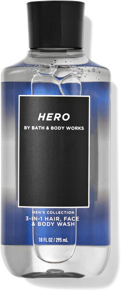 Hero 3-in-1 Hair, Face &amp;amp; Body Wash
