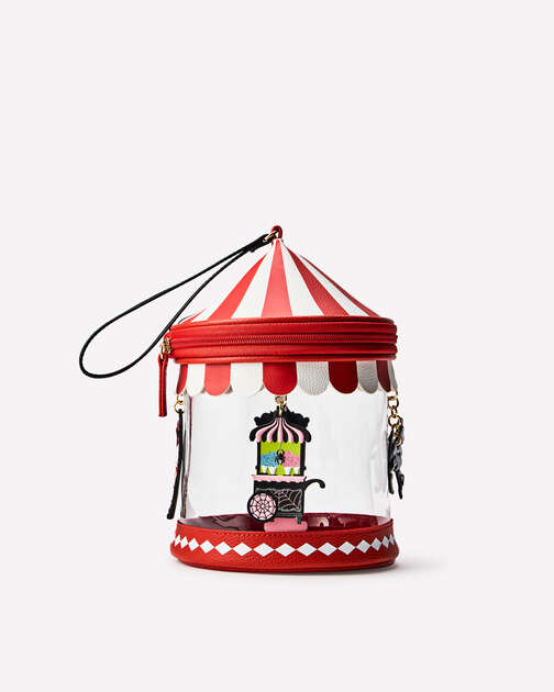 Halloween Carousel Wristlet