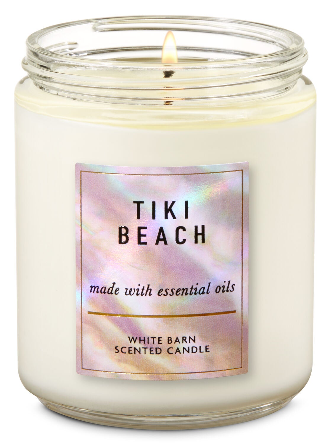 Tiki Beach Single Wick Candle - Bath And Body Works
