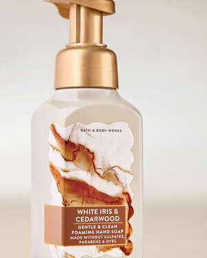 White Iris & Cedarwood Gentle & Clean Foaming Hand Soap