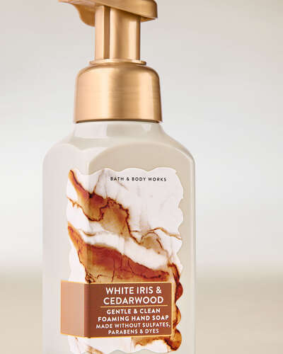 White Iris & Cedarwood Gentle & Clean Foaming Hand Soap