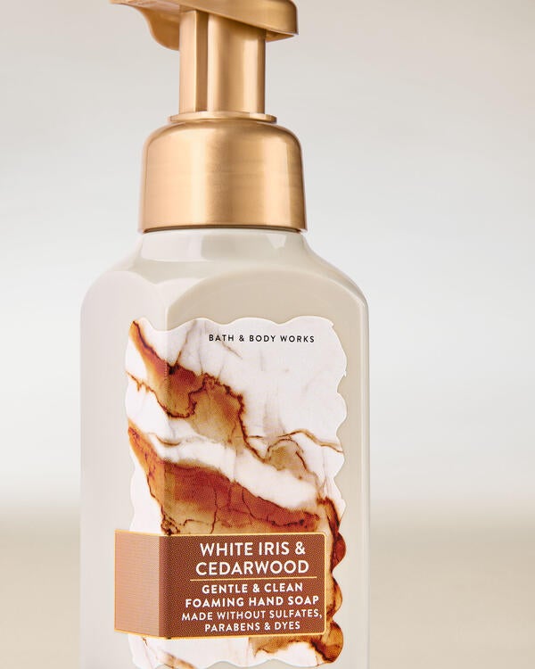 White Iris & Cedarwood Gentle & Clean Foaming Hand Soap