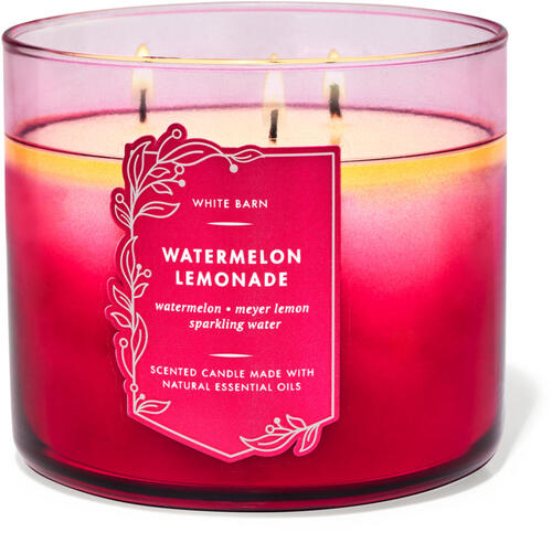 Scented Candles: 3-Wick and Single Wick
