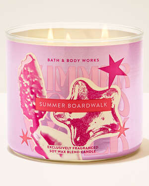 Summer Boardwalk 3-Wick Candle
