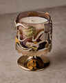 Coffee Time 3-Wick Candle Holder